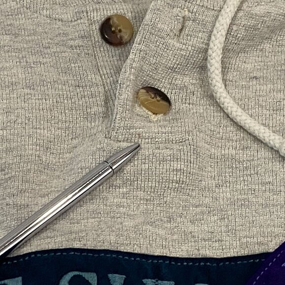 Vintage Big Sky Montana Sweatshirt Size M Gray Pullover Long Sleeve Diport USA - Picture 7 of 7